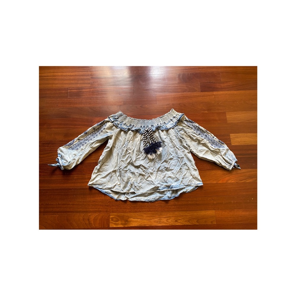 Off the shoulder shirt